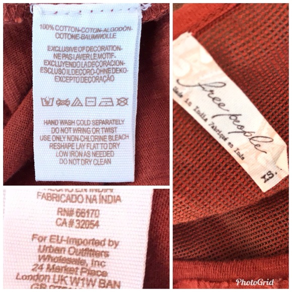 Free People beaded embellished tank open boho mesh - Picture 6 of 7